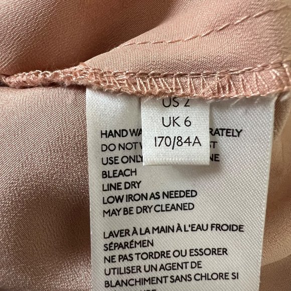 Free People Womens Dangerous Love Red Lace Mini Slip Dress V Neck size 2 - Picture 11 of 15